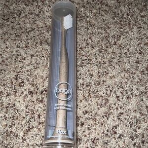 (5/$25) bogobrush flax soft bristle toothbrush & stand